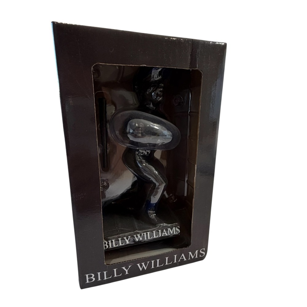 BDA Sports Billy Williams Chicago Cubs Bobblehead Black OS MLB Coca-Cola New